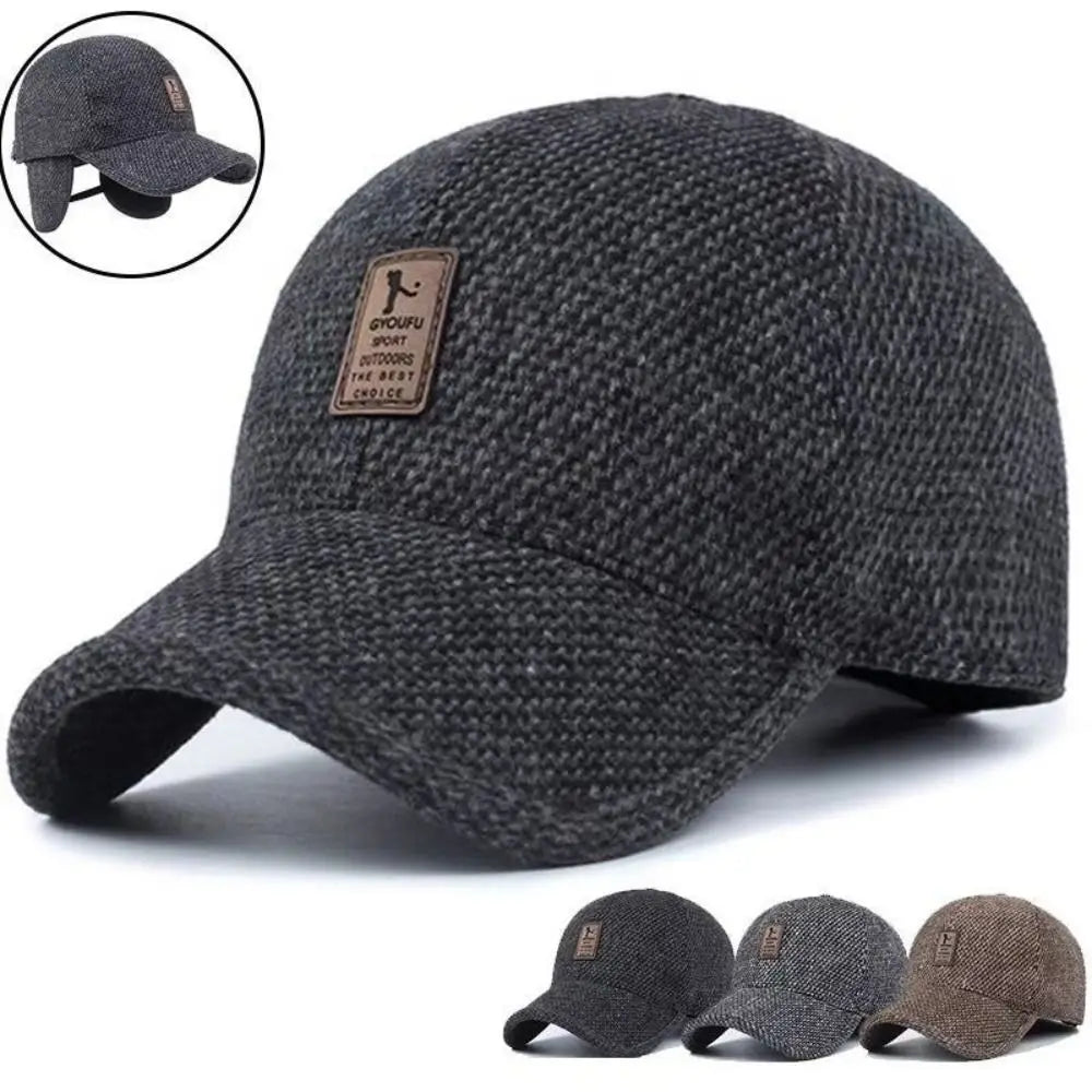 Casual Adjustable Earmuffs Hat