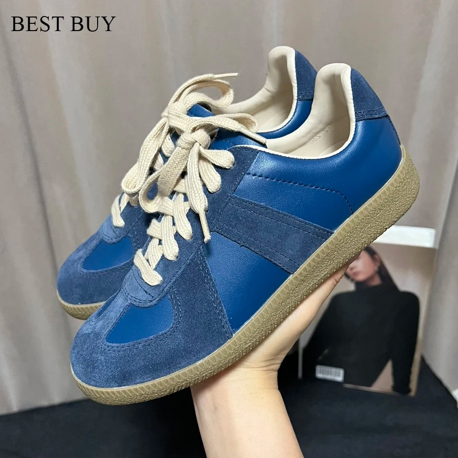 BAST Leather Women Casual Sneakers