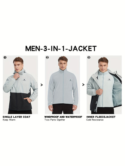 Men's Cashmere Mountain Ski Jacket