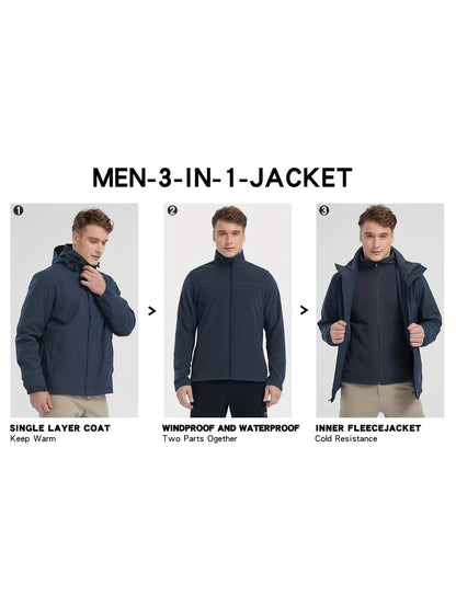 Men's Cashmere Mountain Ski Jacket